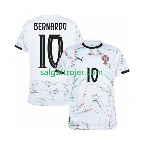 Portugal Bernardo Silva 10 Fodboldtrøjer Udebanesæt 2025/26 Kort ærmer Portugal Bernardo Silva 10 Fodboldtrøjer Udebanesæt 2025/26 Kort ærmer